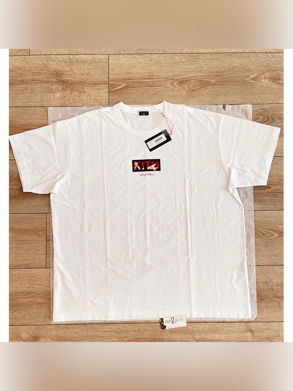 Kith For Marilyn Monroe Seven Year Classic Box Logo Tee Brand New